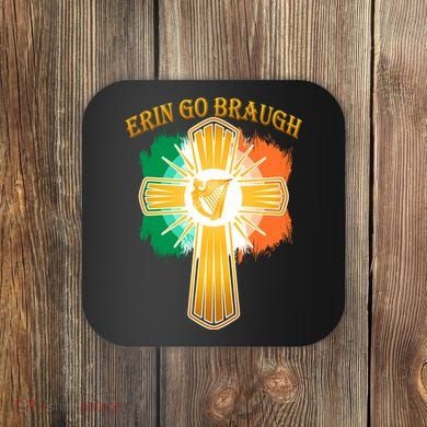 Erin Go Braugh St. Patrick's Day Coaster