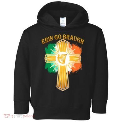 Erin Go Braugh St. Patrick's Day Toddler Hoodie