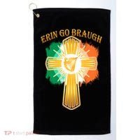 Erin Go Braugh St. Patrick's Day Golf Towel thumb 0