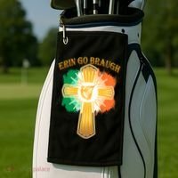 Erin Go Braugh St. Patrick's Day Golf Towel thumb 2