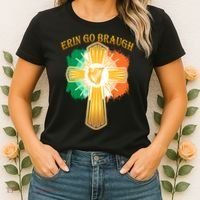 Erin Go Braugh St. Patrick's Day Women's T-Shirt thumb 2