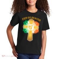 Erin Go Braugh St. Patrick's Day Kids T-Shirt thumb 2