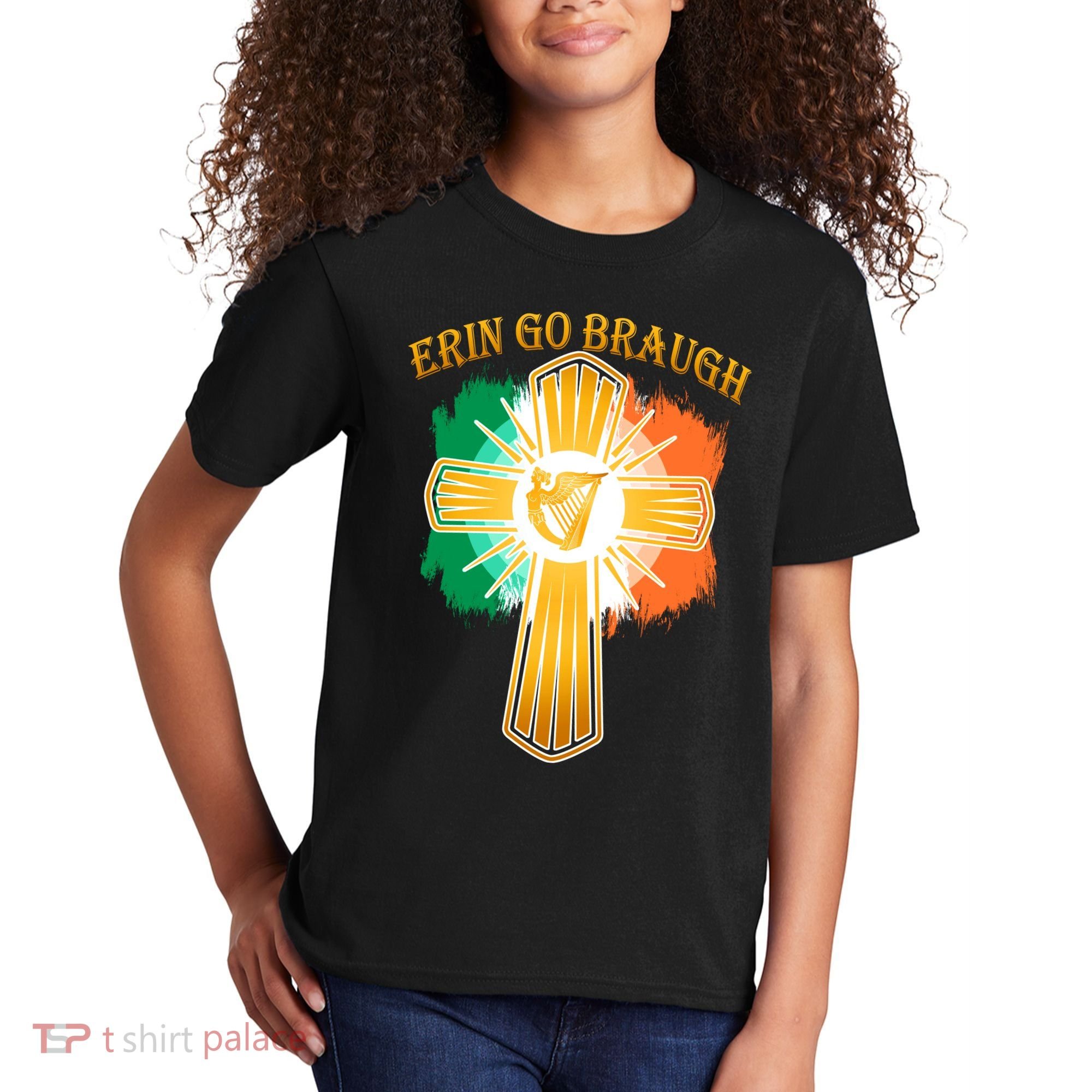 Erin Go Braugh St. Patrick's Day Kids T-Shirt