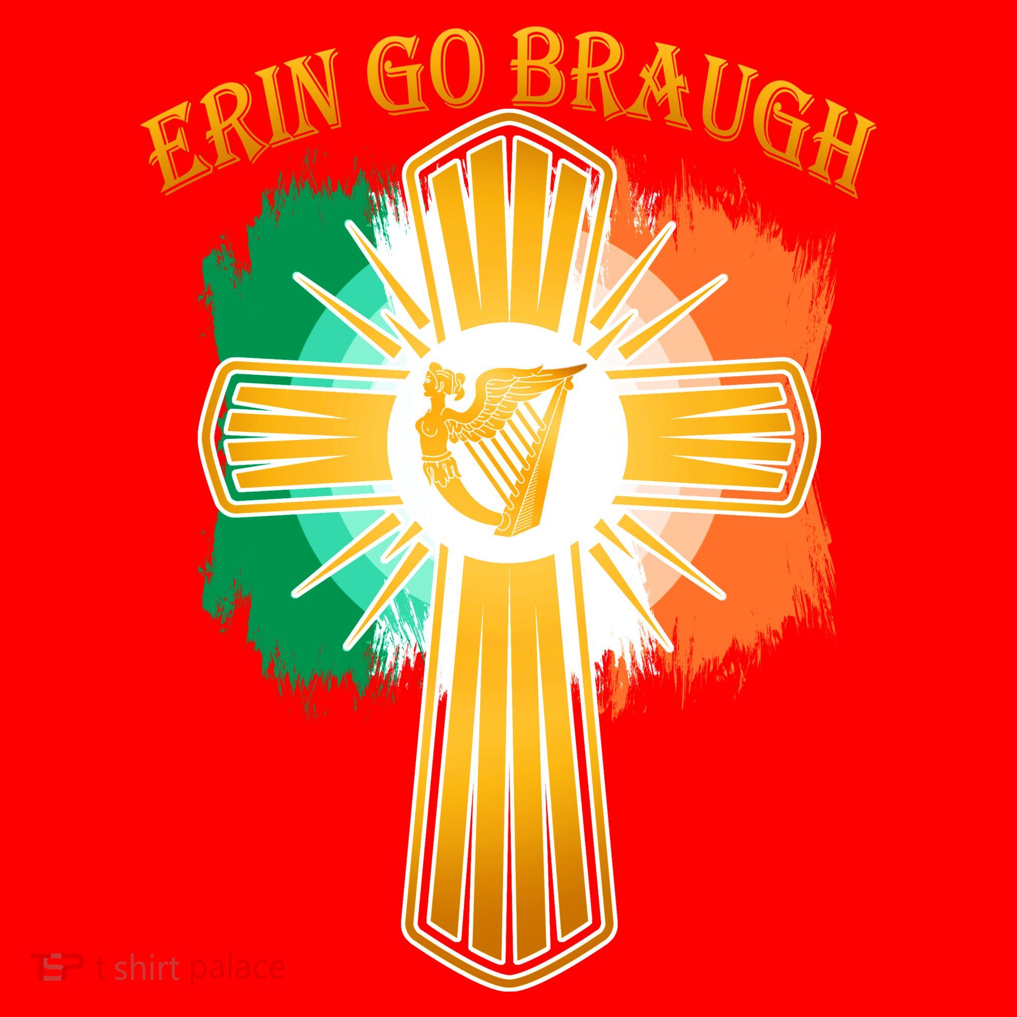 Erin Go Braugh St. Patrick's Day Santa Hat