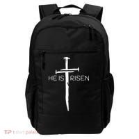 Easter Resurrection Jesus He Is Risen Cross Gift Backpack thumb 0