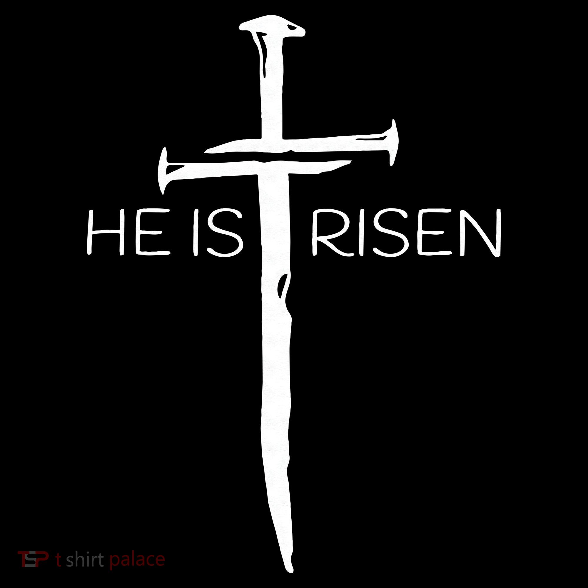 Easter Resurrection Jesus He Is Risen Cross Gift Kids Sweatshirt