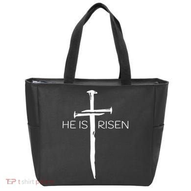 Easter Resurrection Jesus He Is Risen Cross Gift Bag