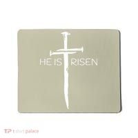 Easter Resurrection Jesus He Is Risen Cross Gift Mousepad thumb 0