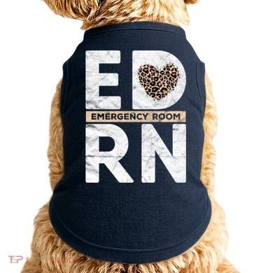 Emergency Room Nurse ER ED Nursing Assistant Life Worker Doggie Tank