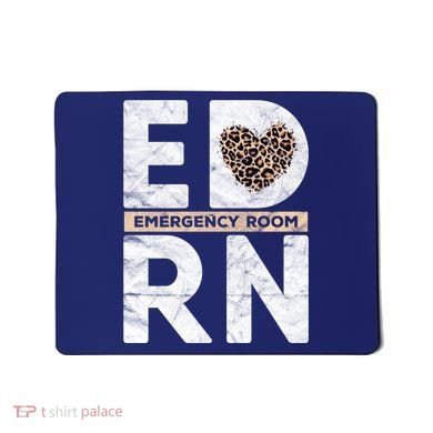 Emergency Room Nurse ER ED Nursing Assistant Life Worker Mousepad