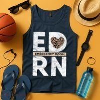 Emergency Room Nurse ER ED Nursing Assistant Life Worker Tank Top thumb 4