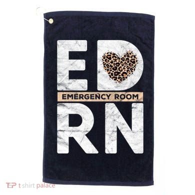 Emergency Room Nurse ER ED Nursing Assistant Life Worker Golf Towel