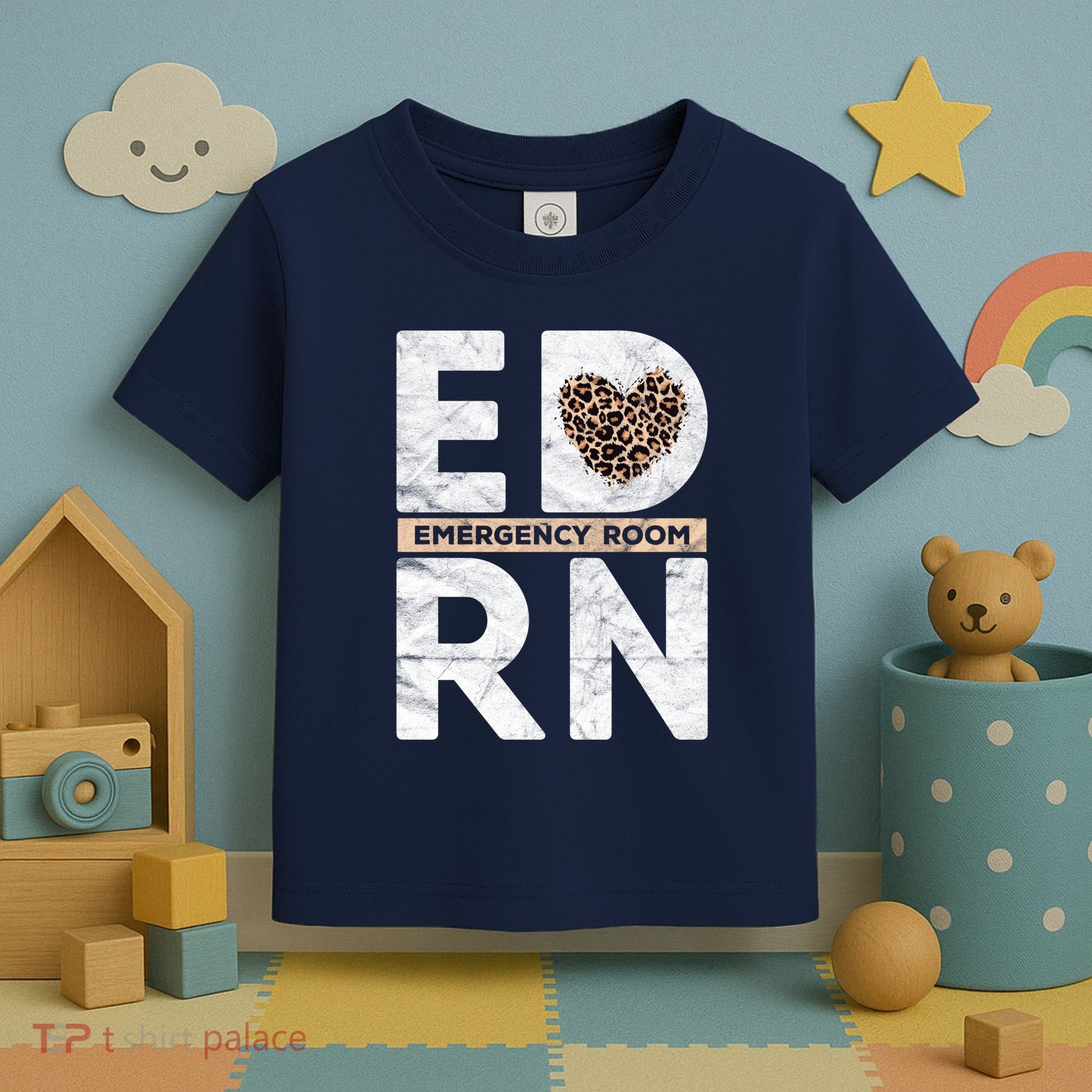 Emergency Room Nurse ER ED Nursing Assistant Life Worker Toddler T-Shirt