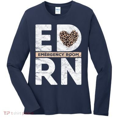 Emergency Room Nurse ER ED Nursing Assistant Life Worker Women's Long Sleeve Shirt