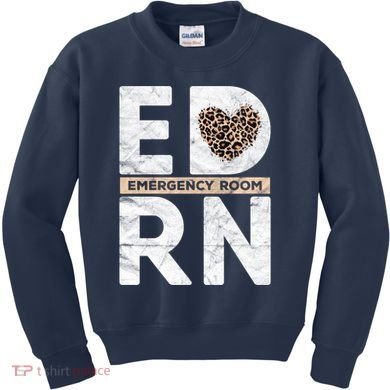 Emergency Room Nurse ER ED Nursing Assistant Life Worker Kids Sweatshirt