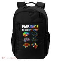 Embrace Rainbow puzzle Autism Infinity Awareness Backpack thumb 0