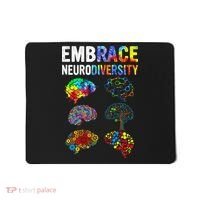 Embrace Rainbow puzzle Autism Infinity Awareness Mousepad thumb 0