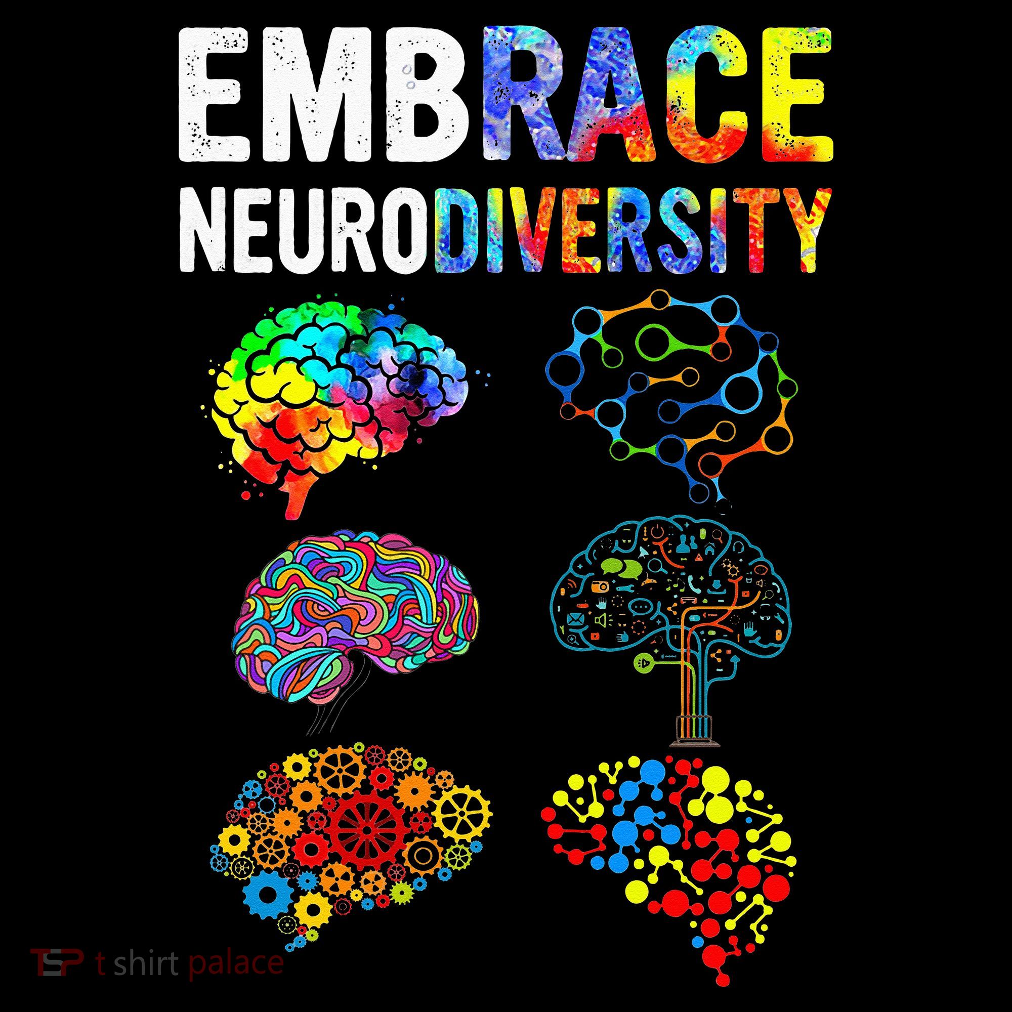 Embrace Rainbow puzzle Autism Infinity Awareness Women's Tank Top