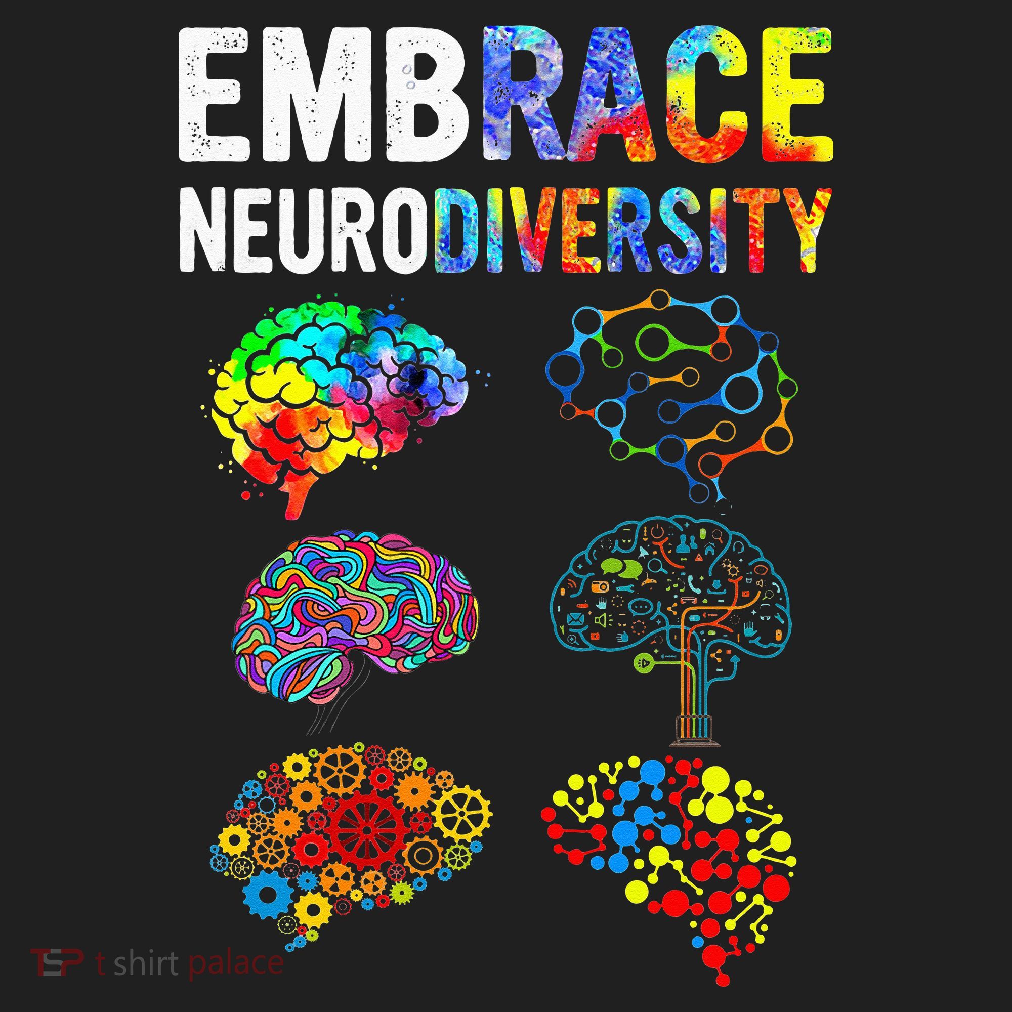 Embrace Rainbow puzzle Autism Infinity Awareness Hat