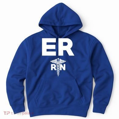 Emergency Room Registered Nurse Hospital Rn Staff Great Gift Hoodie