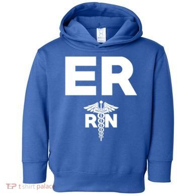 Emergency Room Registered Nurse Hospital Rn Staff Great Gift Toddler Hoodie