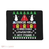 ERROR 404 Christmas Sweater Not Found Mousepad thumb 0