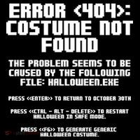 Error 404 Costume Not Found Funny Halloween Doggie Tank thumb 4