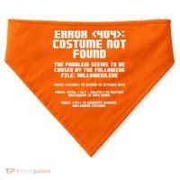 Error 404 Costume Not Found Funny Halloween USA-Made Doggie Bandana thumb 0