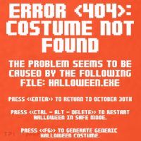 Error 404 Costume Not Found Funny Halloween Visor thumb 3