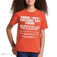 Error 404 Costume Not Found Funny Halloween Kids T-Shirt thumb 2