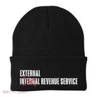External Revenue Service Trump Maga Taxes Beanie thumb 0