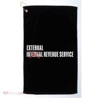External Revenue Service Trump Maga Taxes Golf Towel thumb 0
