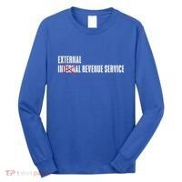 External Revenue Service Trump Maga Taxes Long Sleeve Shirt thumb 0