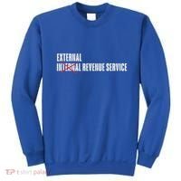 External Revenue Service Trump Maga Taxes Sweatshirt thumb 0