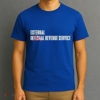 External Revenue Service Trump Maga Taxes T-Shirt thumb 3
