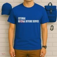 External Revenue Service Trump Maga Taxes T-Shirt thumb 6