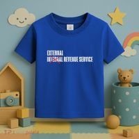 External Revenue Service Trump Maga Taxes Toddler T-Shirt thumb 3