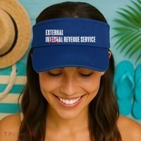 External Revenue Service Trump Maga Taxes Visor thumb 2