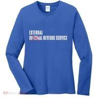 External Revenue Service Trump Maga Taxes Women's Long Sleeve Shirt thumb 0