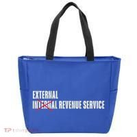 External Revenue Service Trump Maga Taxes Tote Bag thumb 0