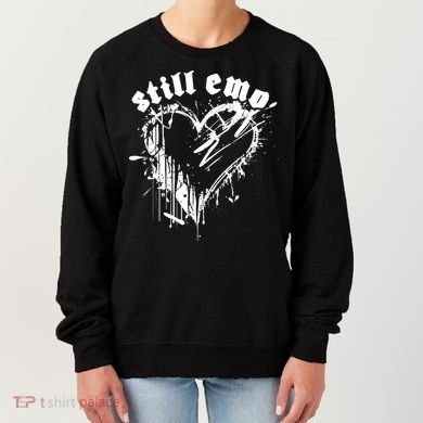 Emo Rock Still Emo 2000s Emo Ska Pop Punk Band Music Women's Sweatshirt