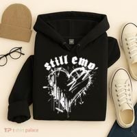 Emo Rock Still Emo 2000s Emo Ska Pop Punk Band Music Hoodie thumb 4