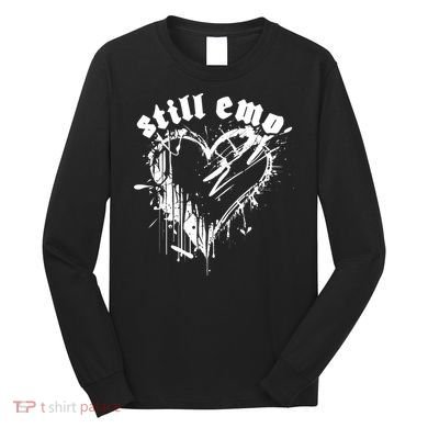 Emo Rock Still Emo 2000s Emo Ska Pop Punk Band Music Long Sleeve Shirt