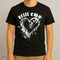 Emo Rock Still Emo 2000s Emo Ska Pop Punk Band Music T-Shirt thumb 3