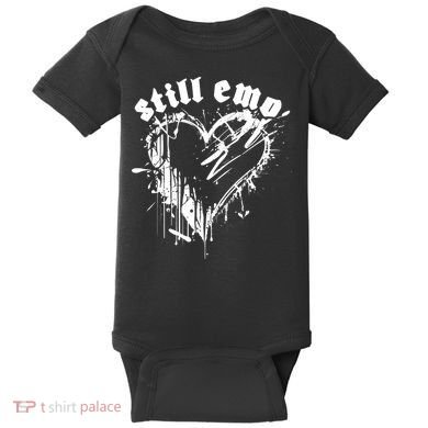 Emo Rock Still Emo 2000s Emo Ska Pop Punk Band Music Baby Bodysuit