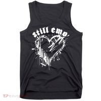 Emo Rock Still Emo 2000s Emo Ska Pop Punk Band Music Tank Top thumb 0