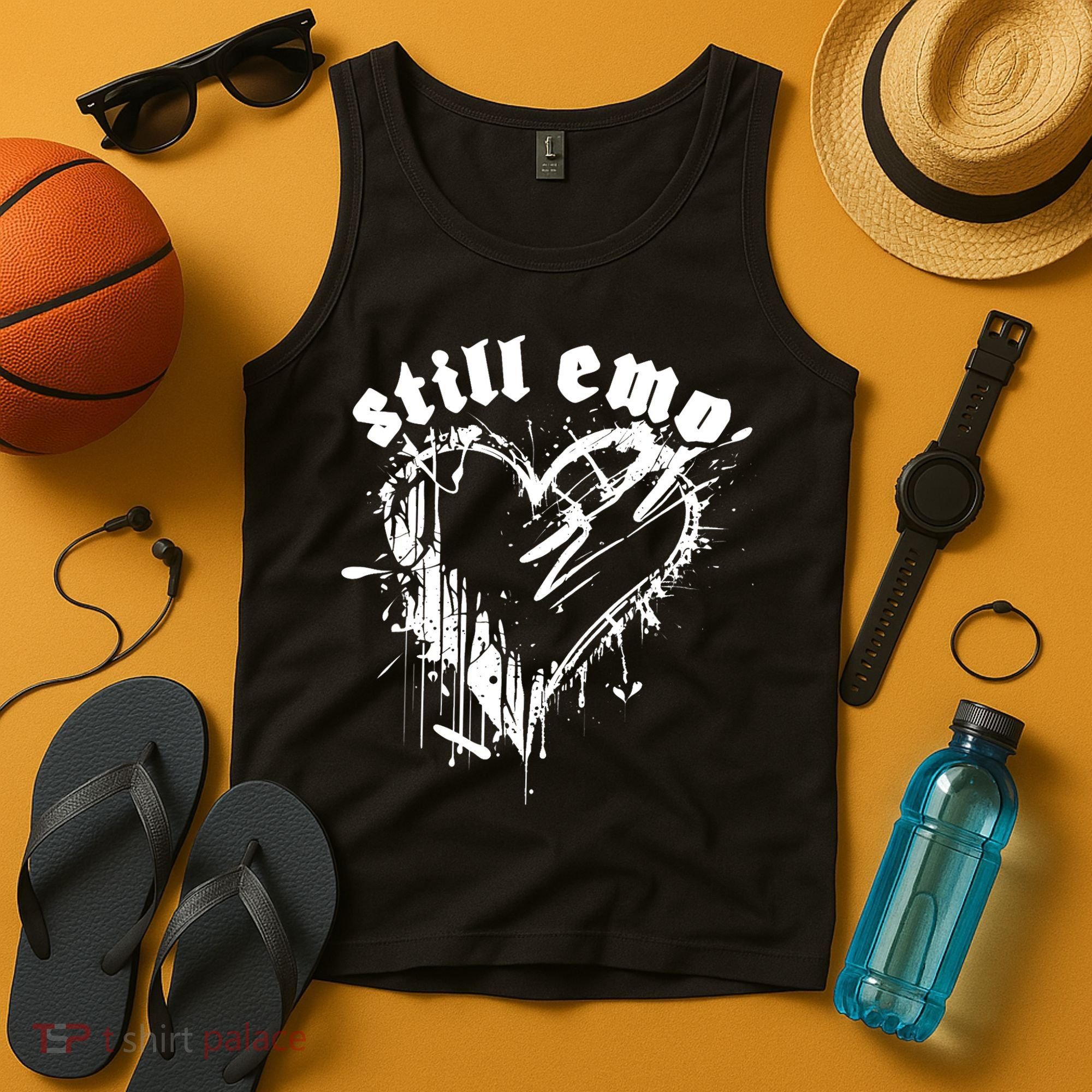 Emo Rock Still Emo 2000s Emo Ska Pop Punk Band Music Tank Top