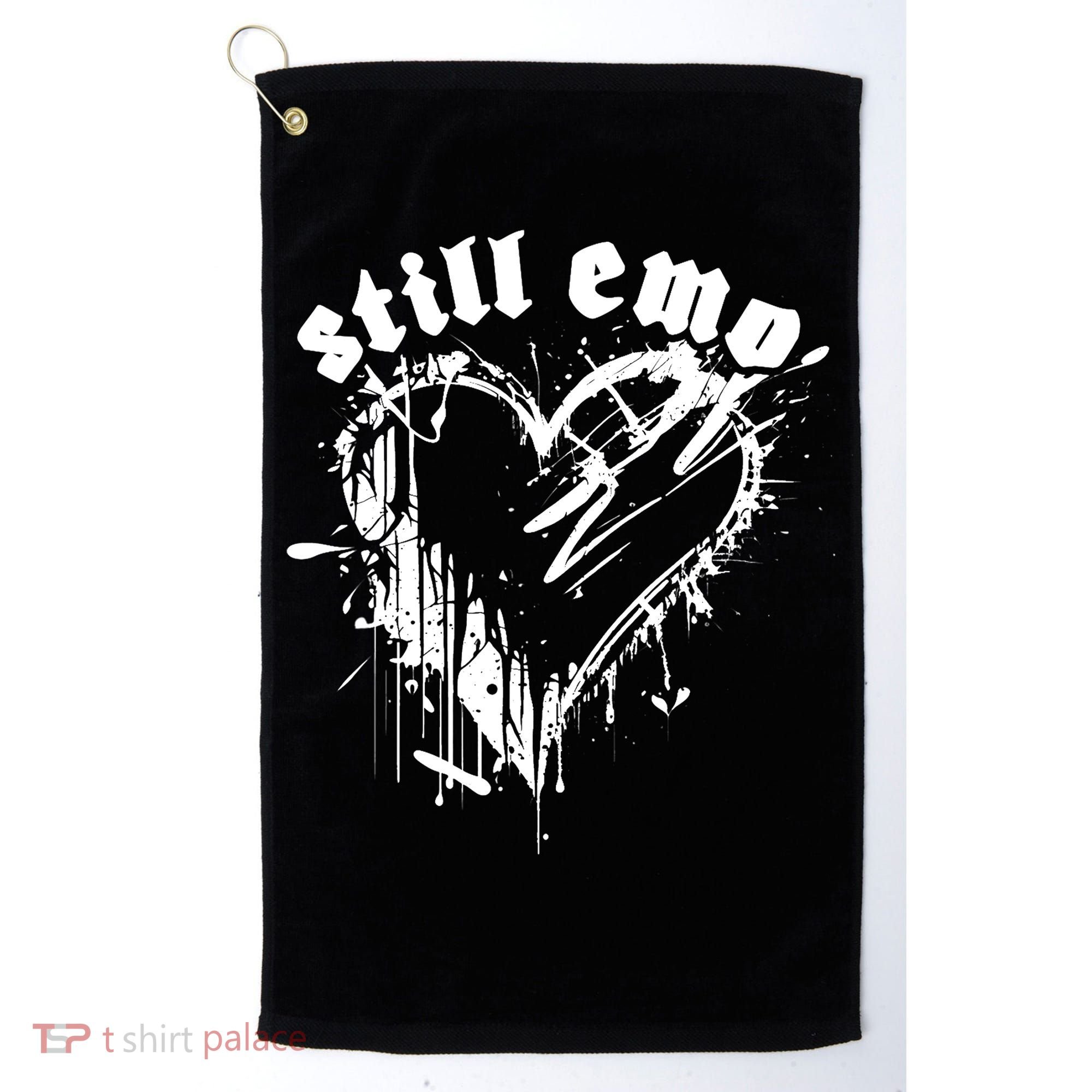 Emo Rock Still Emo 2000s Emo Ska Pop Punk Band Music Golf Towel
