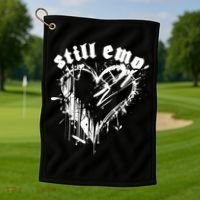 Emo Rock Still Emo 2000s Emo Ska Pop Punk Band Music Golf Towel thumb 1