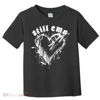 Emo Rock Still Emo 2000s Emo Ska Pop Punk Band Music Toddler T-Shirt thumb 0